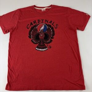 St Louis Cardinals Homage The Runnin Fredbird Short Sleeve Crewneck Shirt XL‎